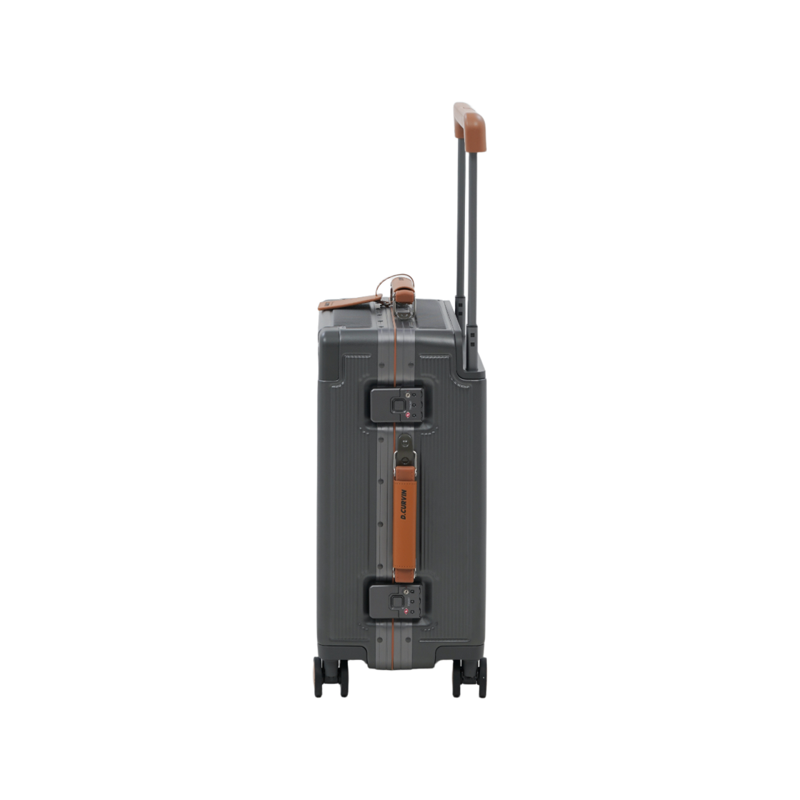 디커빈 엣지 V2 20인치 캐리어 기내용 그레이 브라운(D.CURVIN Edge V2 20" Cabin Suitcase Gray Brown) - 2