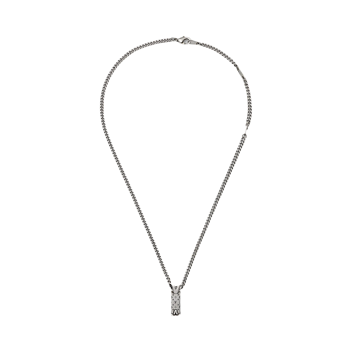 M04394 Louis Vuitton LV Coil Pendant Silver