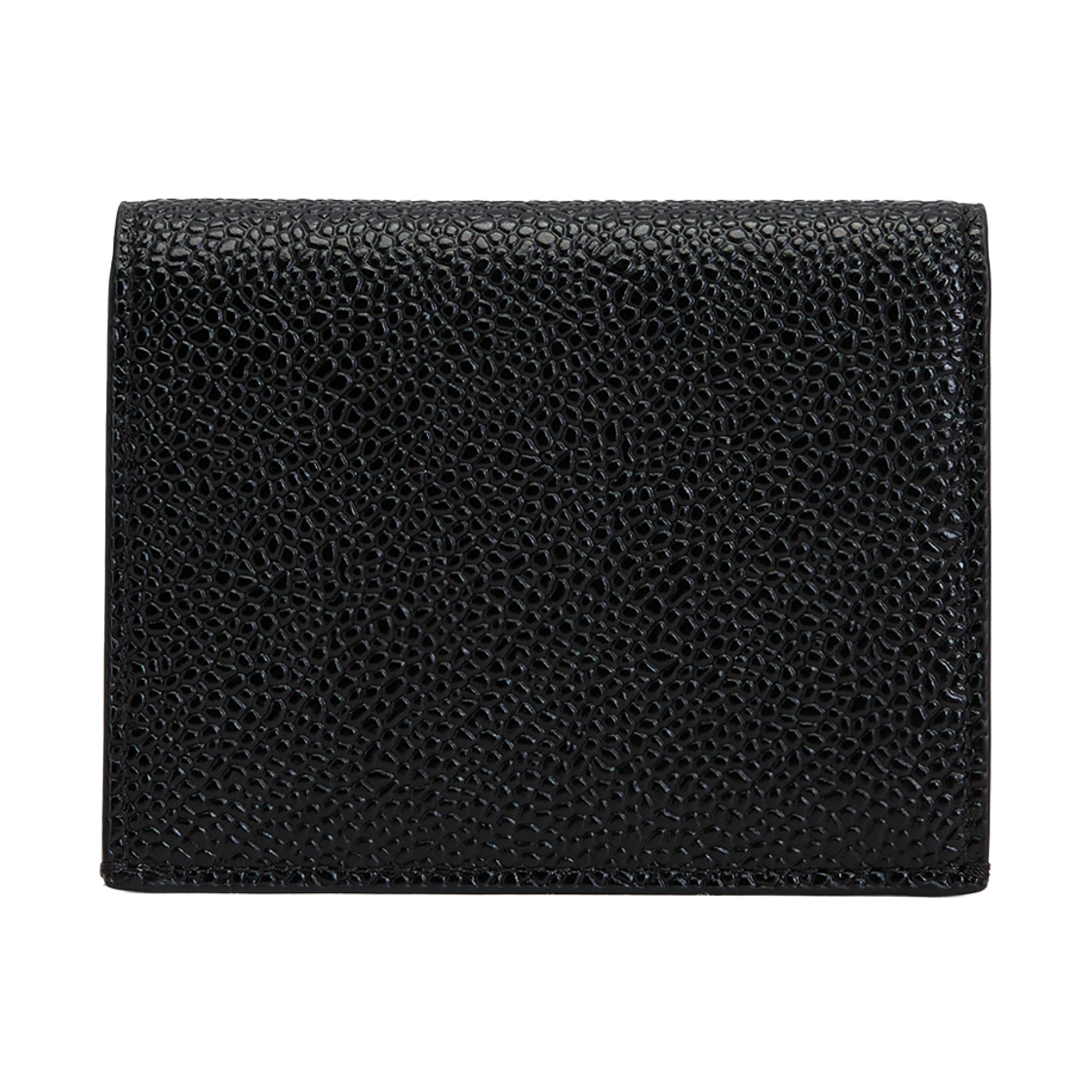 [25% 쿠폰] 톰브라운 페블 그레인 레더 더블 카드 홀더 블랙([25% 쿠폰] Thom Browne Pebble Grained Leather Double Card Holder Black) - 3
