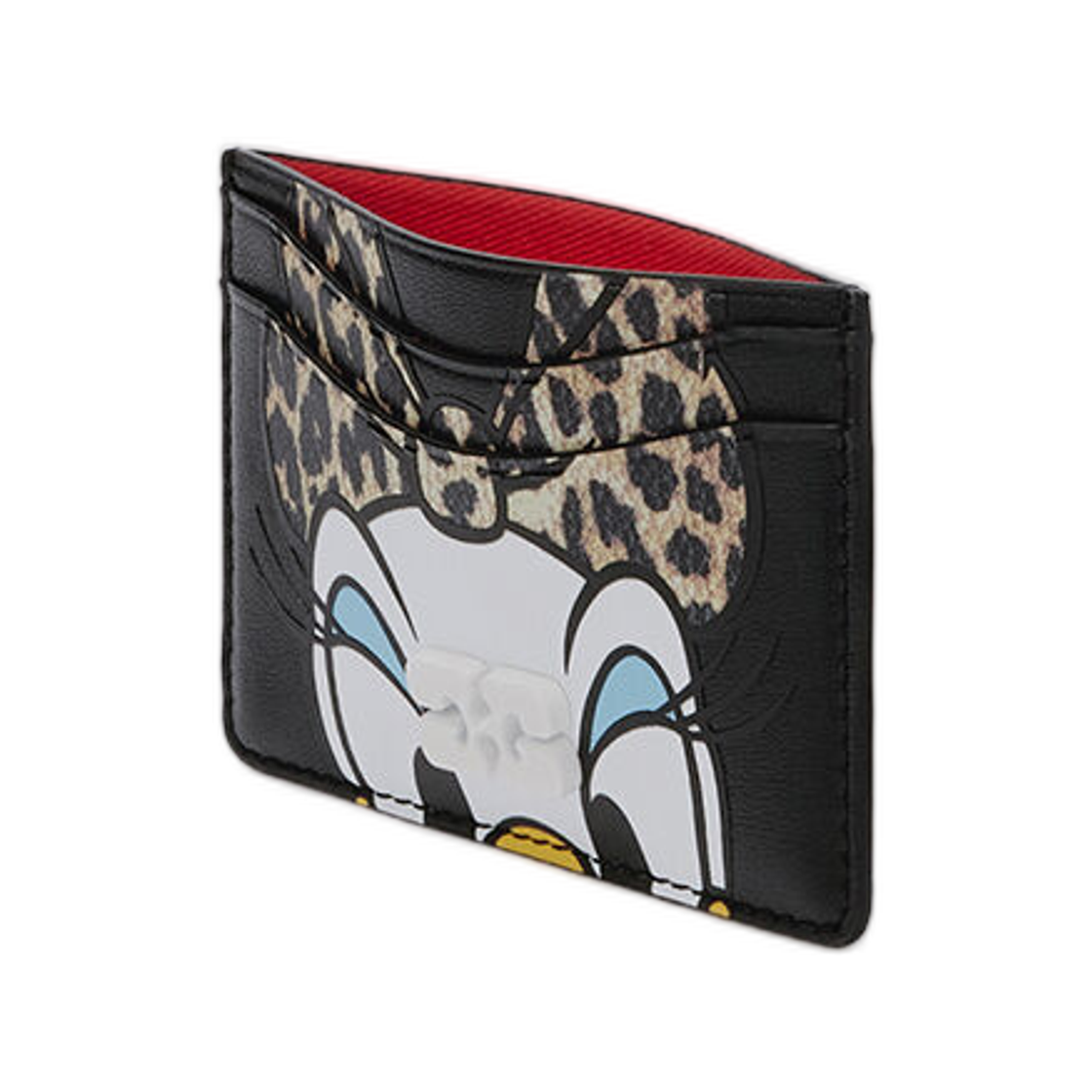 가니 x 디즈니 보우 카드 홀더 데이지 덕 블랙(Ganni x Disney Bou Card Holder With Daisy Duck Black) - 3