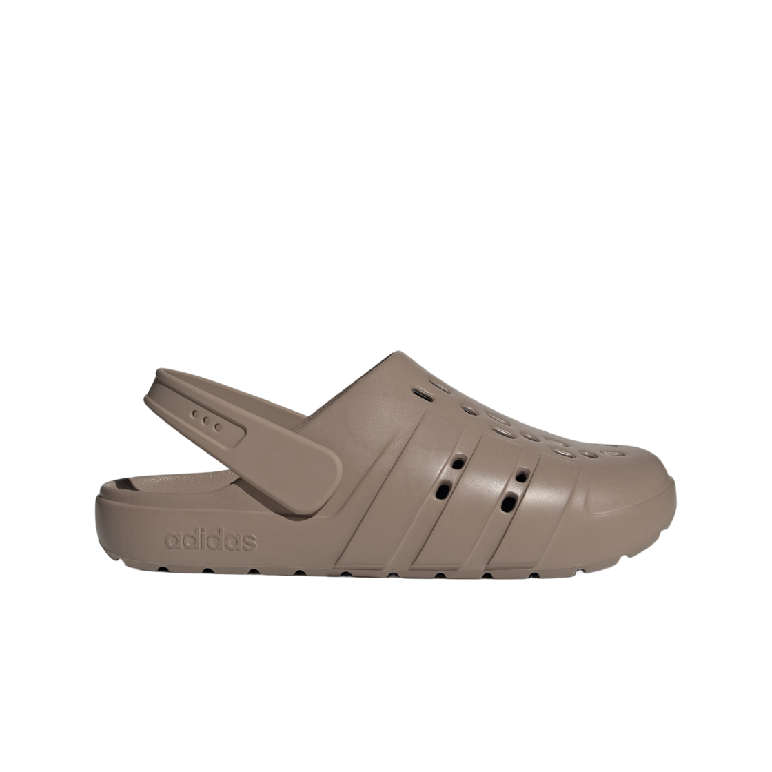 KI9614 Adidas Adilette Clog 2.0 Chalky Brown