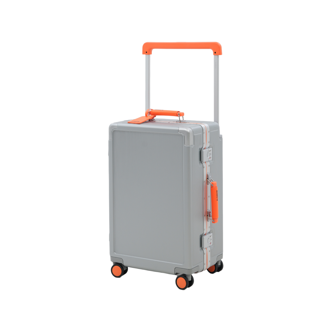 디커빈 엣지 V2 24인치 캐리어 중형 실버 오렌지(D.CURVIN Edge V2 24" Medium Check-in Suitcase Silver Orange)