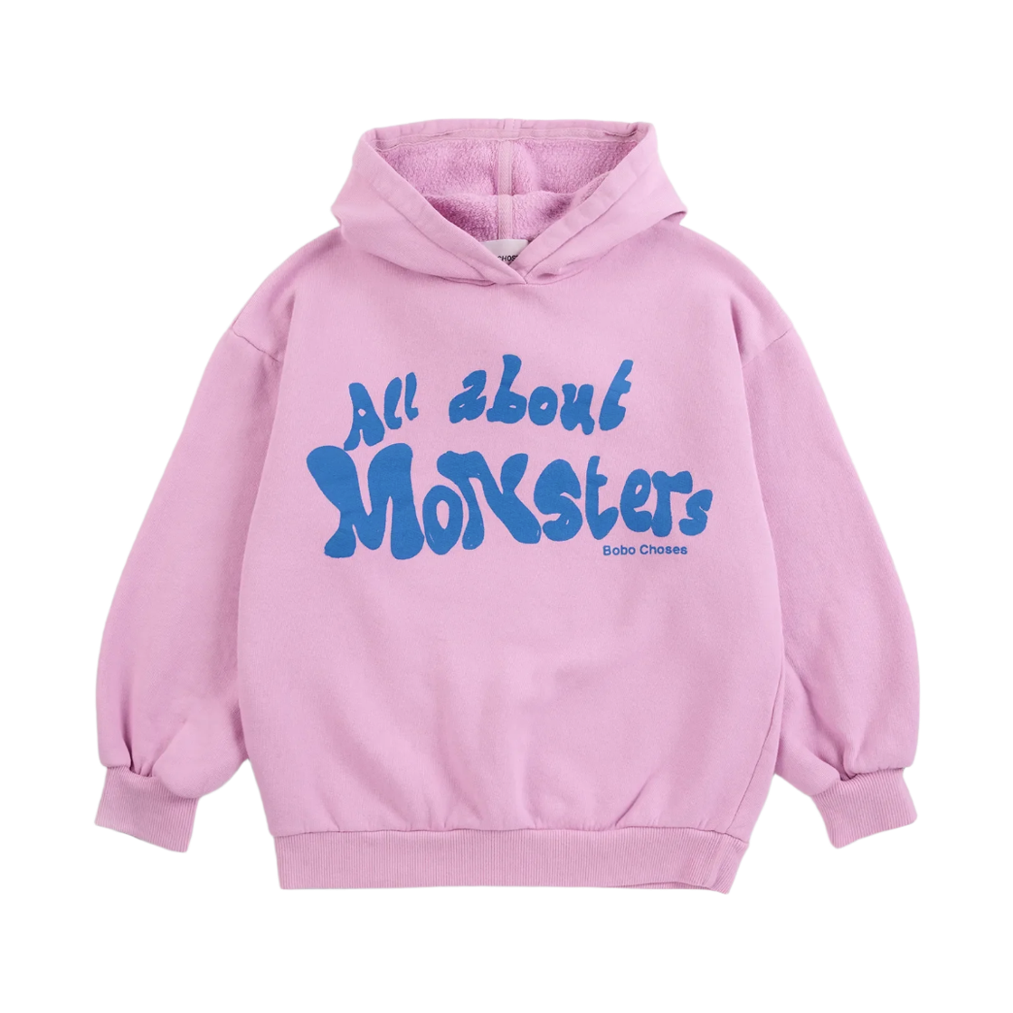 (키즈) 보보쇼즈 올 어바웃 몬스터즈 후드 핑크((Kids) Bobo Choses All About Monsters Hoodie Pink) - 1
