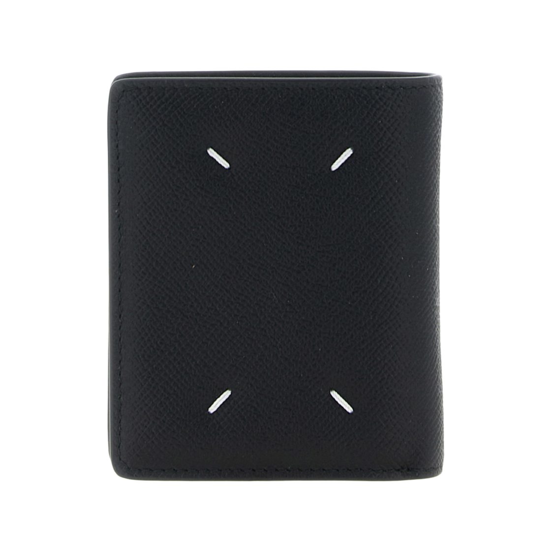 S56UI0140P4745T8013 Maison Margiela Four Stitches Bi-Fold Wallet Black