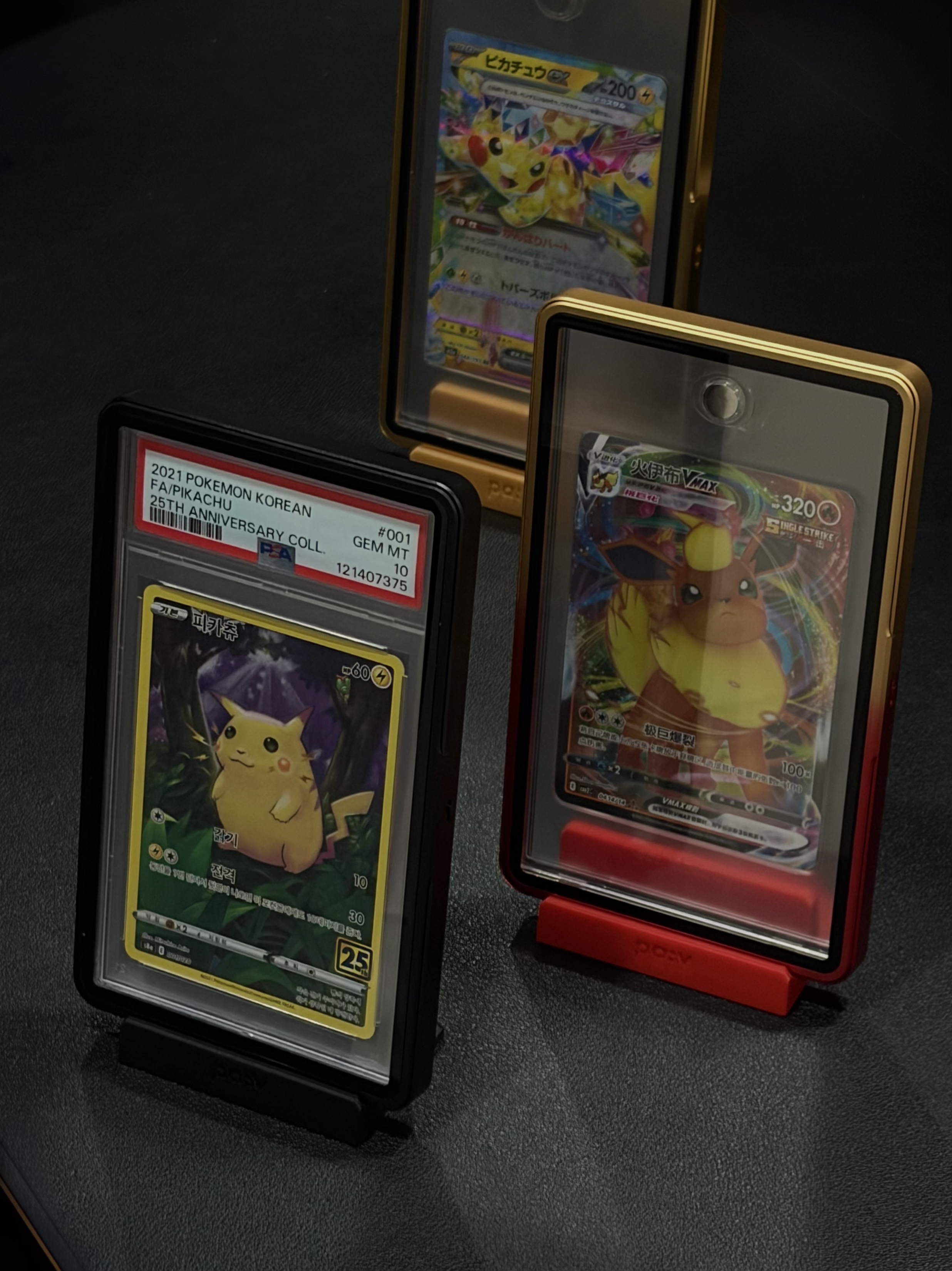 [3+1 행사] PA:V PSA Gradient Snap Case 35PT, Black Red, [3+1 행사] PA:V PSA Snap Case 35PT Black 착용 스타일