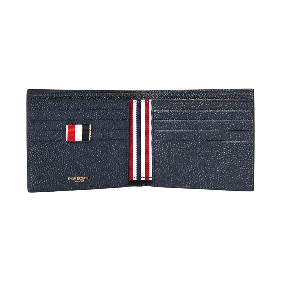 [25% 쿠폰] 톰브라운 페블 그레인 월렛 네이비([25% 쿠폰] Thom Browne Pebble Grain Wallet Navy) - 5