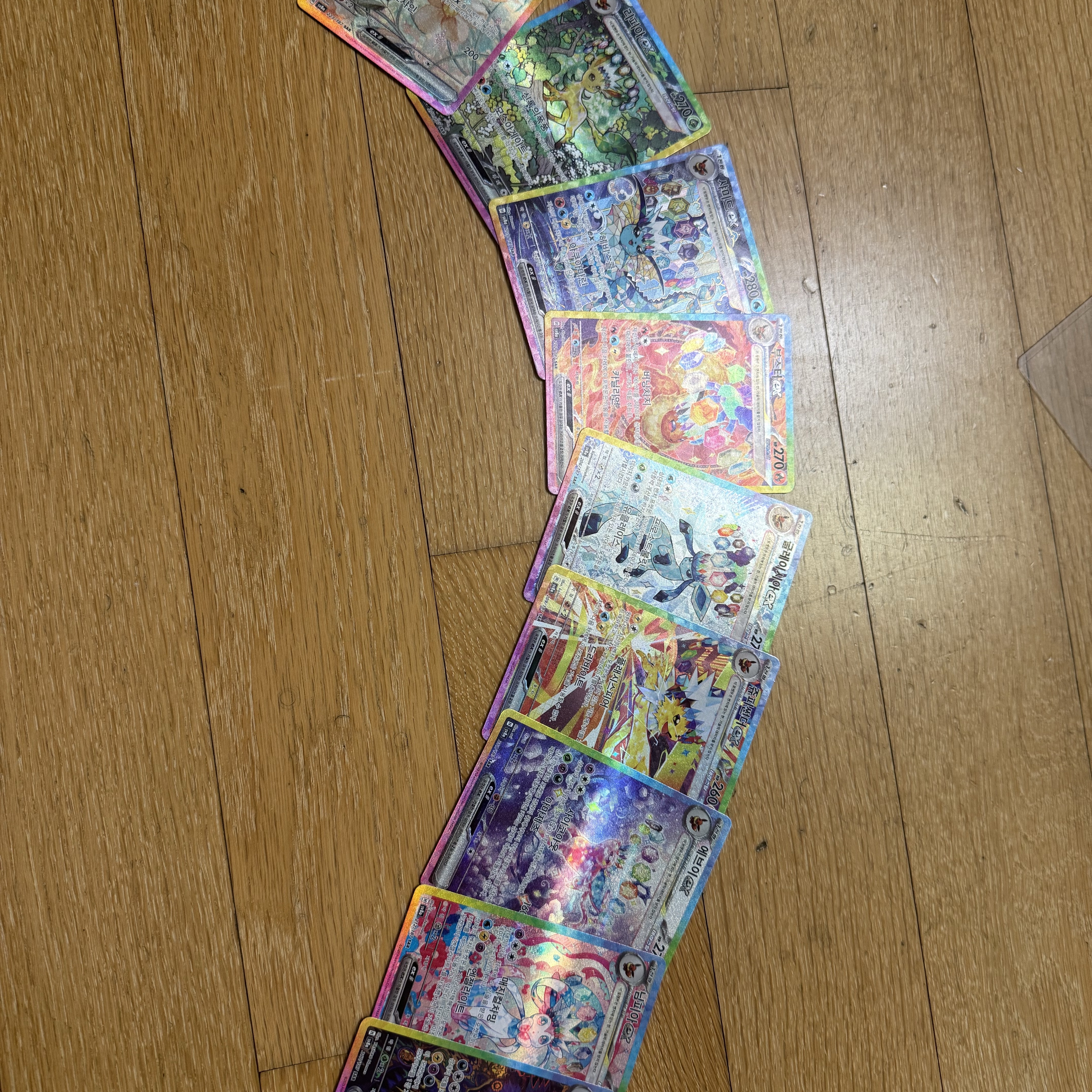Pokemon TCG Scarlet & Violet High Class Pack Terastal Festival EX Box (Pack of 10/Korean Ver.) 착용 스타일