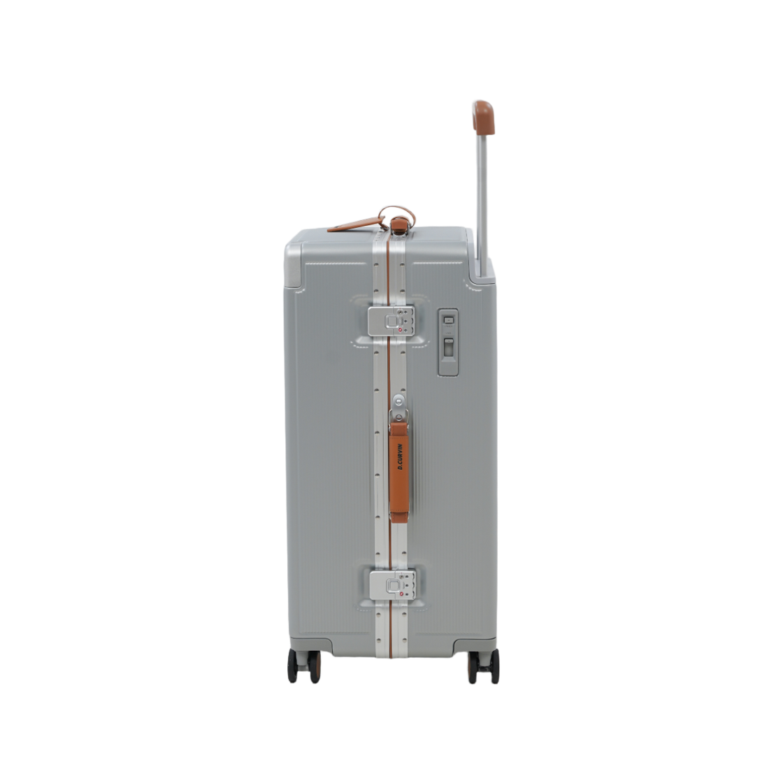 디커빈 엣지 V2 26인치 캐리어 대형 실버 브라운(D.CURVIN Edge V2 26" Large Check-in Suitcase Silver Brown) - 2