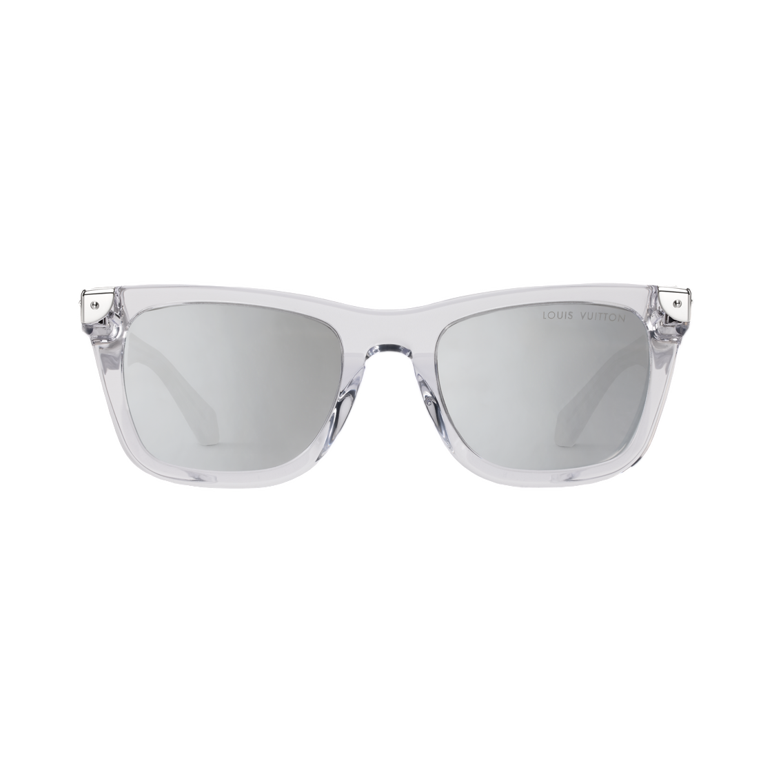 Z3587E Louis Vuitton LV Heritage Square Sunglasses Crystal