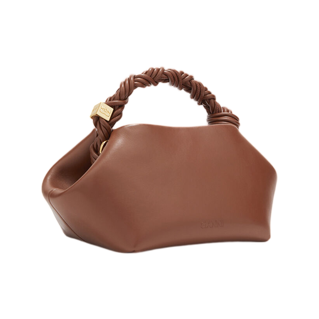 가니 스몰 보우 백 브라운 소렐 홀스(Ganni Small Bou Bag in Brown Sorrel Horse) - 2