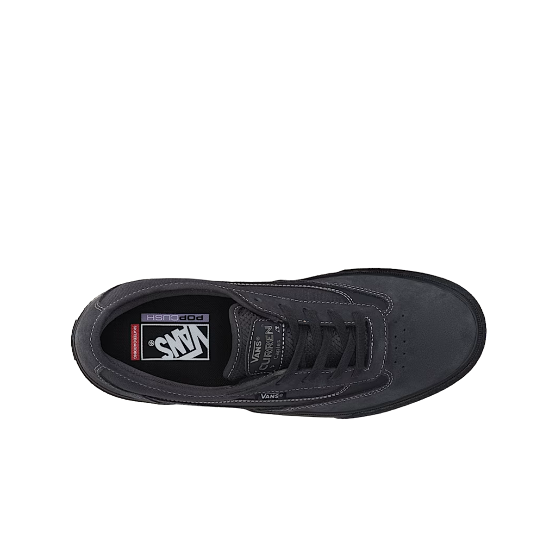 반스 스케이트 커런 케이플스 차콜 그레이 블랙(Vans Skate Curren Caples Charcoal Grey Black) - 2