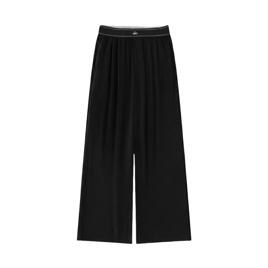 W54187R (W) Alo Yoga Long Suit Up Trouser Black