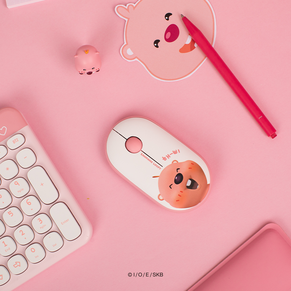 로이체 잔망루피 멀티페어링 블루투스 무선 마우스(Royche Zanmang Loopy Multi-Pairing Bluetooth Wireless Mouse) - 4