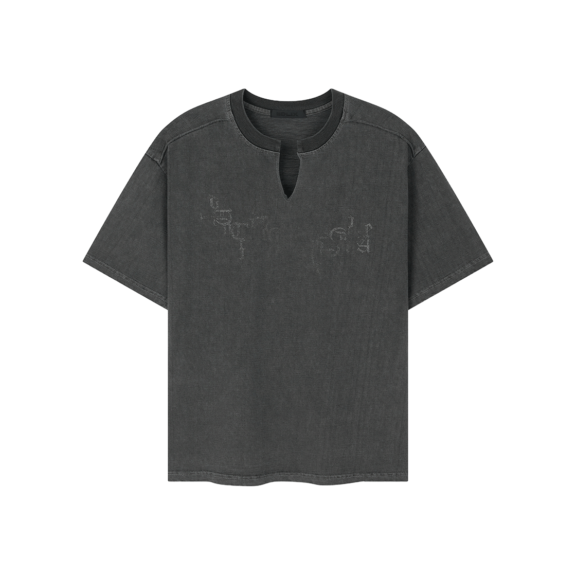 엔드릭스 이로드 워시드 티셔츠 차콜(EDLIX Erode Washed T-Shirt Charcoal)