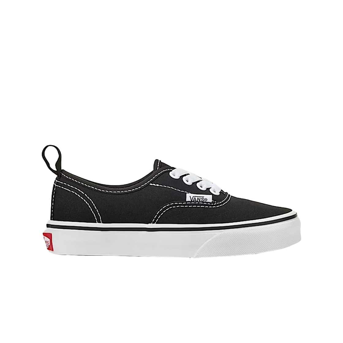 VN0A346ZLXN (Kids) Vans Authentic Elastic Lace Black