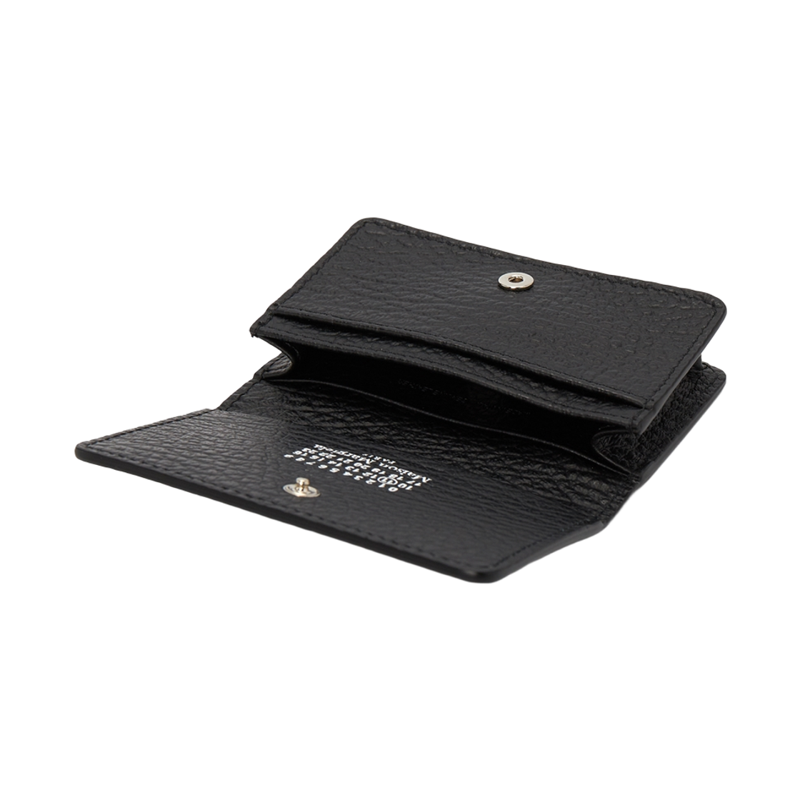 [25% 쿠폰] 메종 마르지엘라 스티치 레더 플랩 카드 홀더 블랙([25% 쿠폰] Maison Margiela Stitch Leather Flap Card Holder Black) - 6