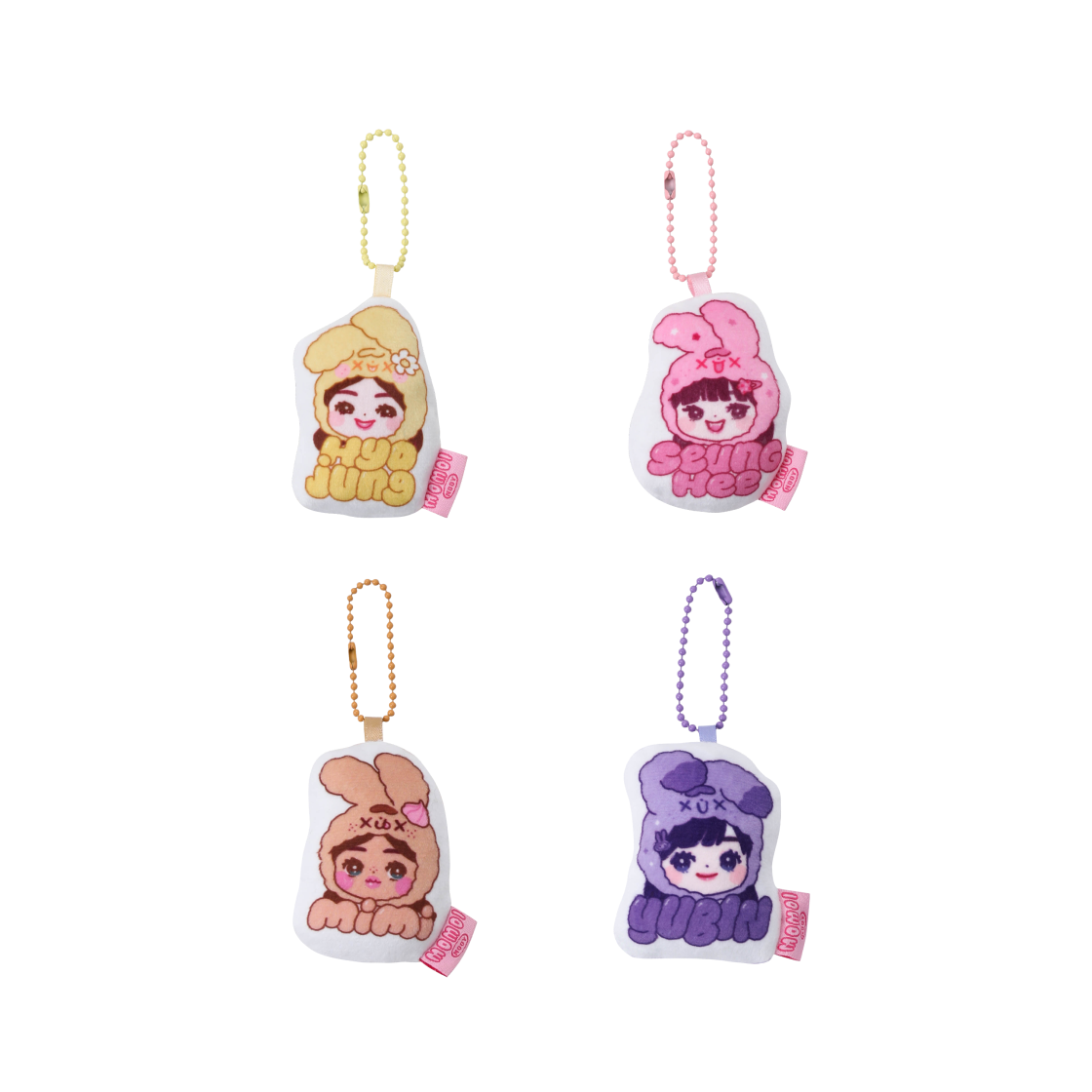 오마이걸 x 모모이 쿠션 키링(Oh! my girl x momoi Cushion Keyring) - 1