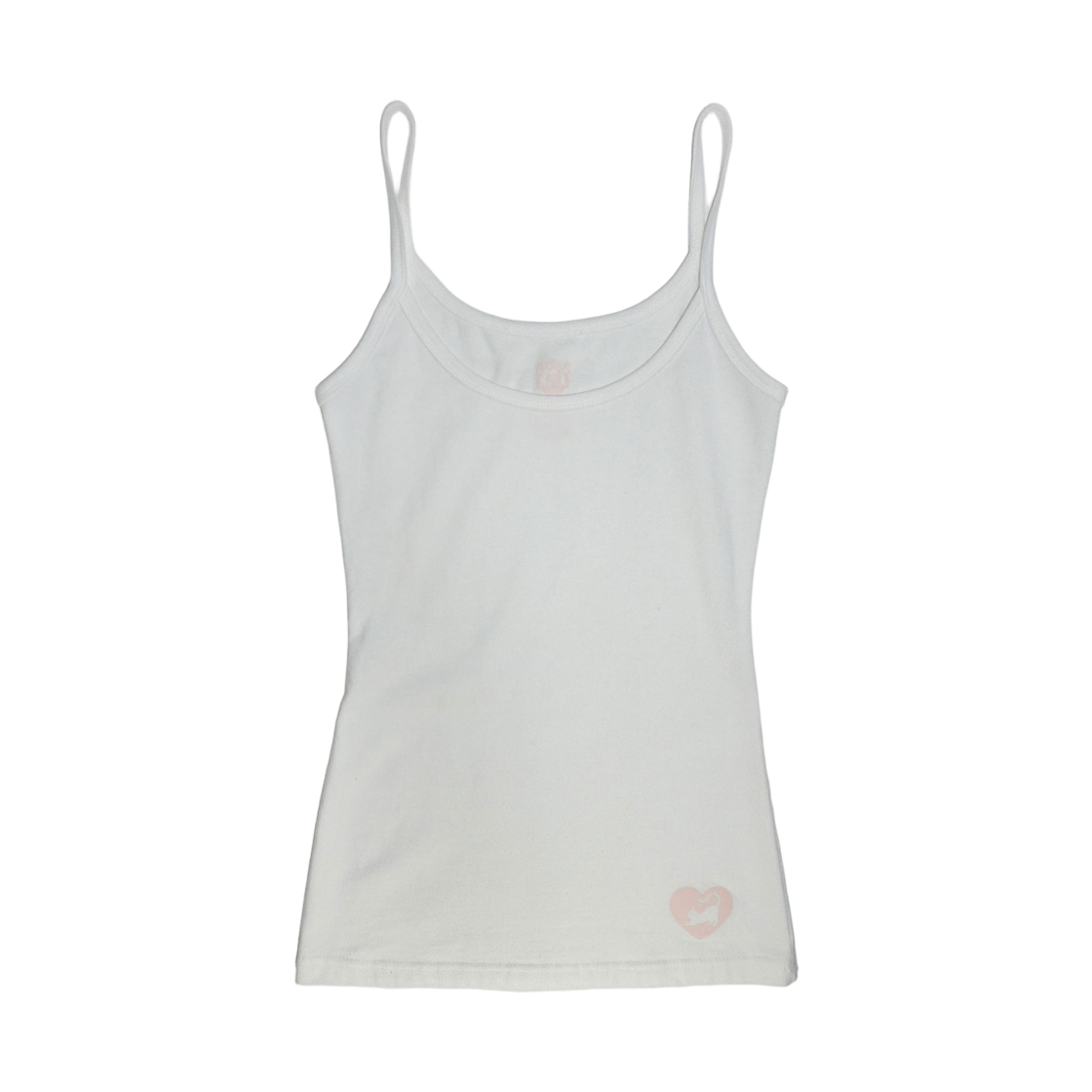 SC26S277WH Sculptor Sweet Kitty Tank Top White