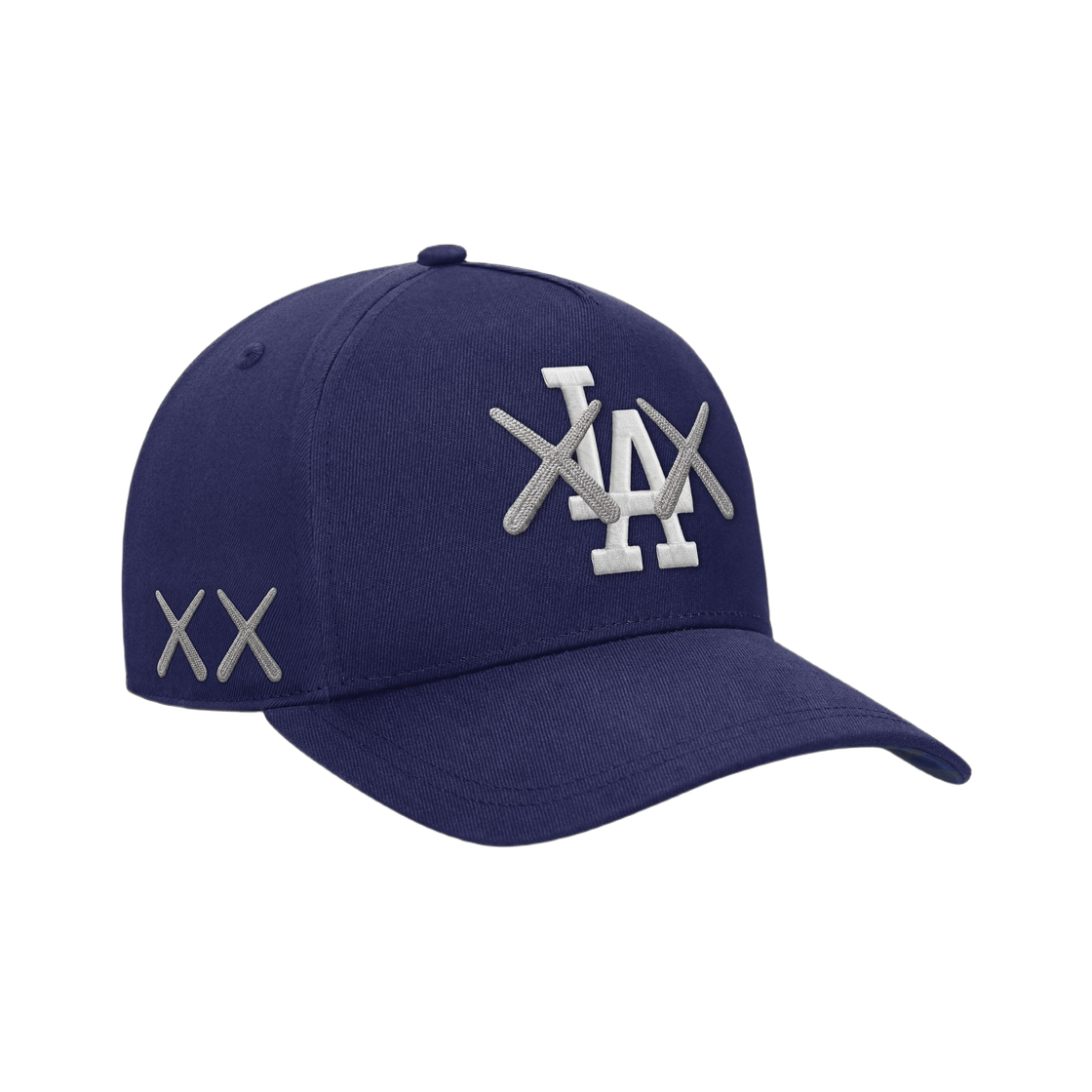 나이키 x 카우스 클럽 스트럭처 A-프레임 로스앤젤레스 다저스 네이비 블루(Nike x Kaws Club Structured A-Frame Los Angeles Dodgers Navy Blue) - 2