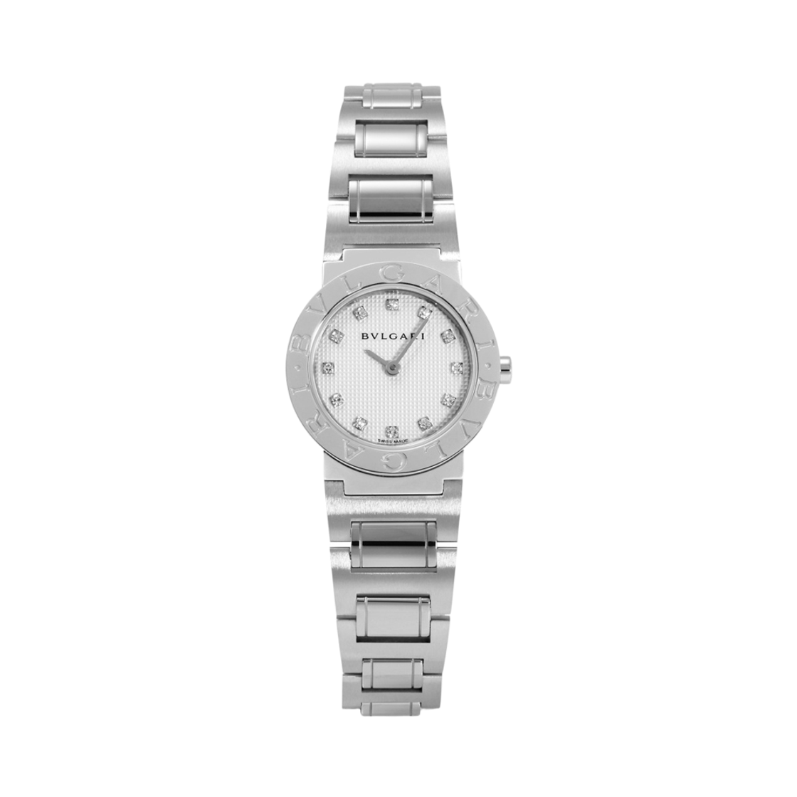 BB26WSS12 [25% 쿠폰] (W) Bulgari Quartz 26mm Stainless Steel White Silver