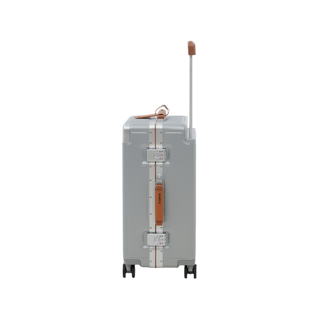 디커빈 엣지 V2 24인치 캐리어 중형 실버 브라운(D.CURVIN Edge V2 24" Medium Check-in Suitcase Silver Brown) - 2