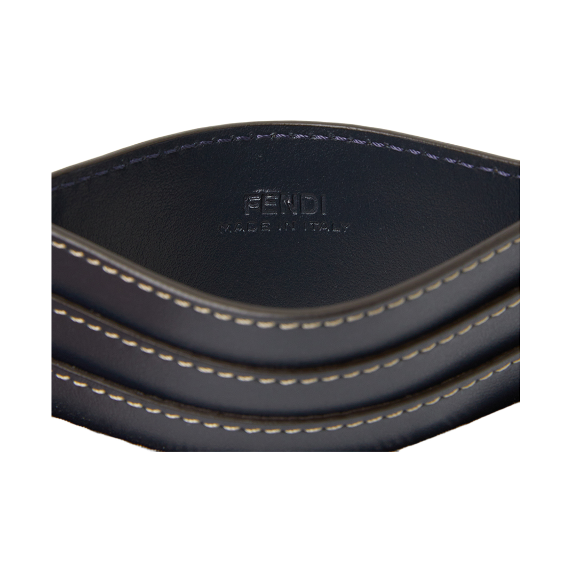 [25% 쿠폰] 펜디 바게트 카드 케이스 다크 블루([25% 쿠폰] Fendi Baguette Card Case Dark Blue) - 6