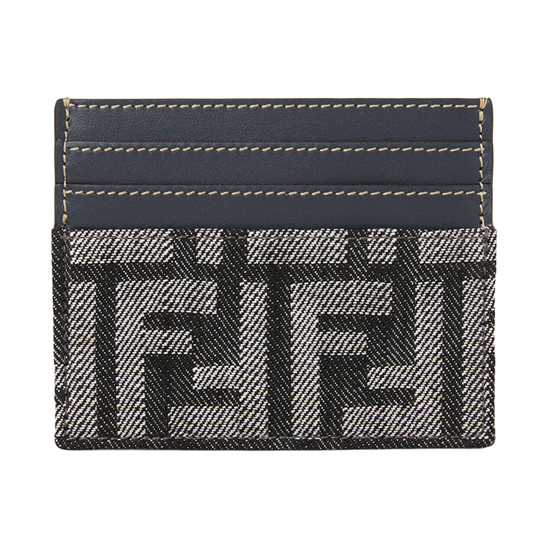 [25% 쿠폰] 펜디 바게트 카드 케이스 다크 블루([25% 쿠폰] Fendi Baguette Card Case Dark Blue) - 2