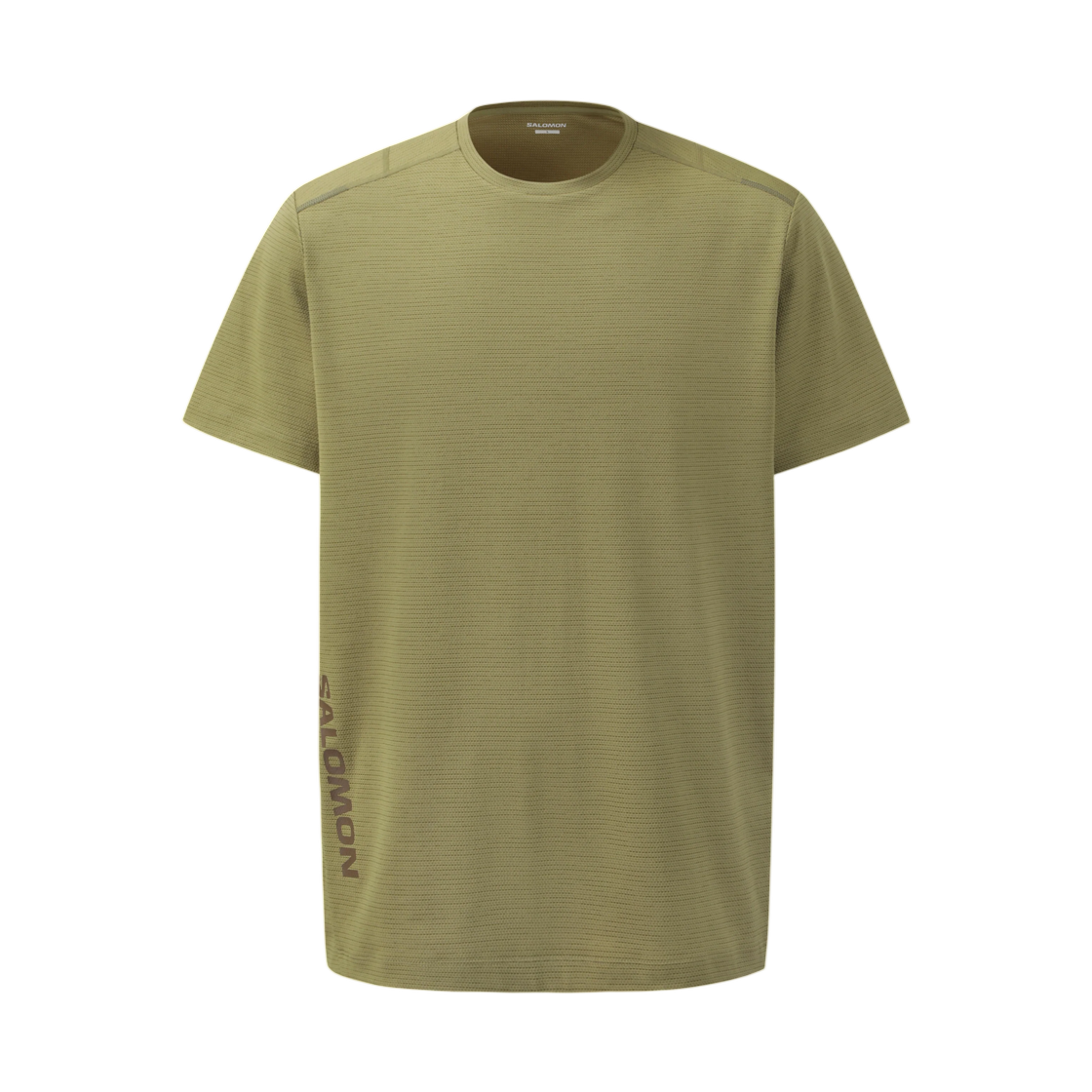 LD0416800 Salomon Steamflow Short Sleeve Dark Olive