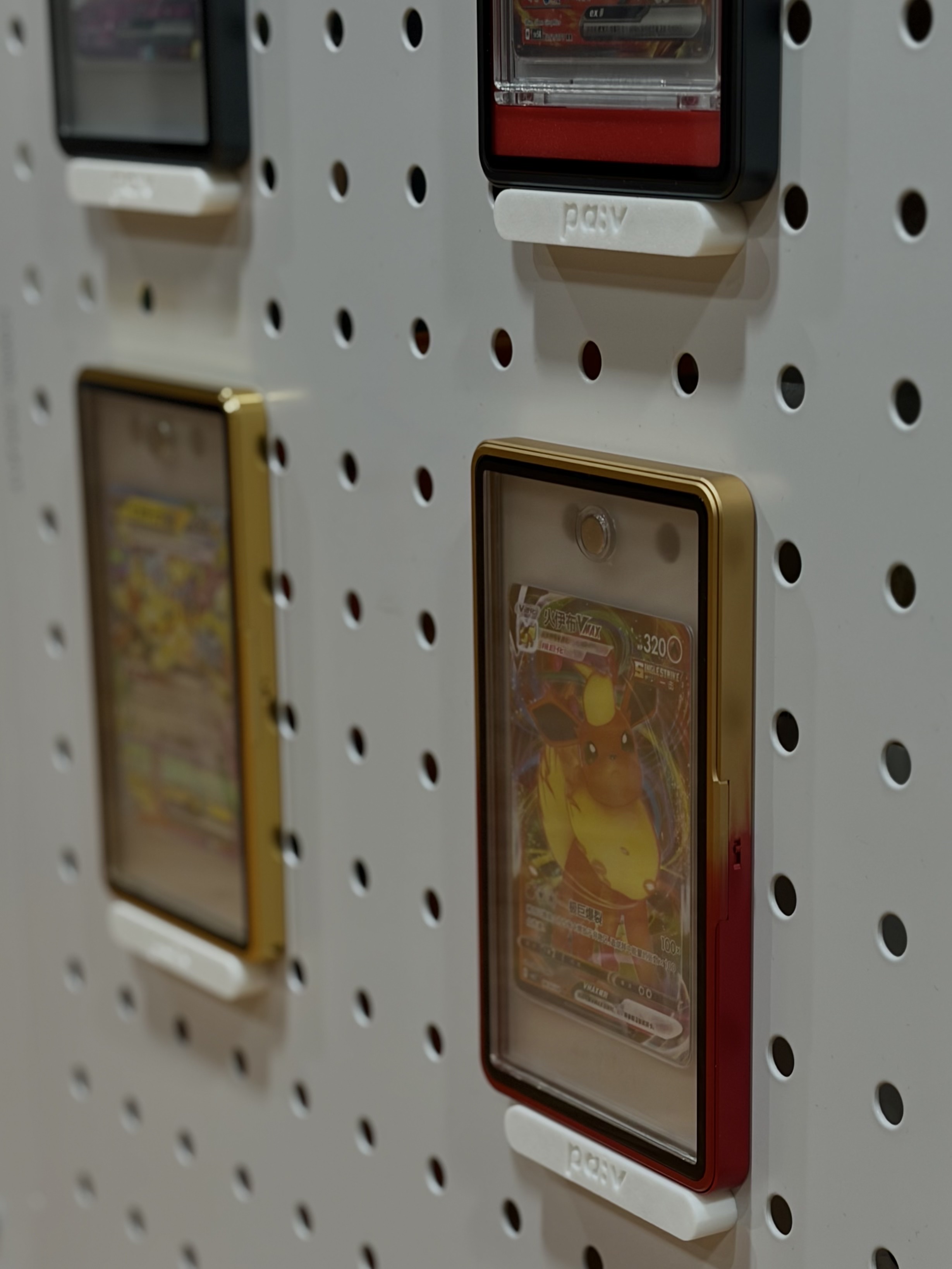 [3+1 행사] PA:V PSA Gradient Snap Case 35PT, Red Gold, [10+1 행사] PSA Size Magnetic Card Holder 35PT (TCG) 착용 스타일