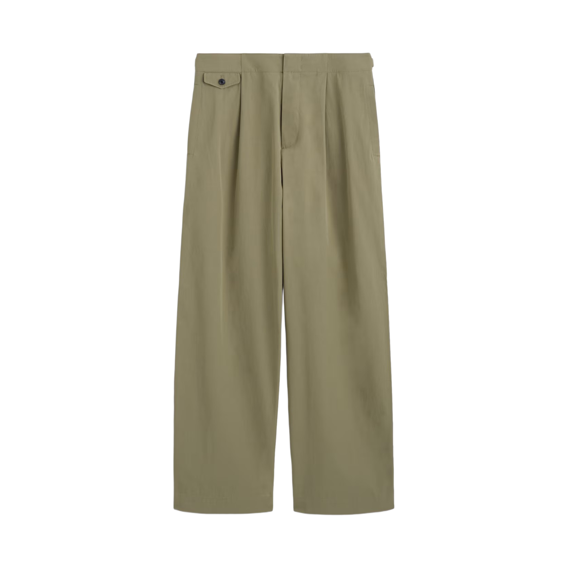 코스 포켓 디테일 릴렉스드 핏 와이드 레그 팬츠 카키(COS Pocket Detail Relaxed Fit Wide Leg Pants Khaki)