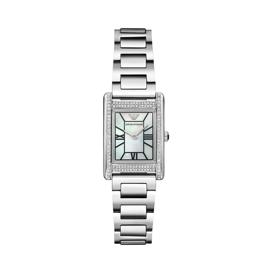 AR11796 Emporio Armani Quartz Genni Square 32mm Stainless Steel Silver