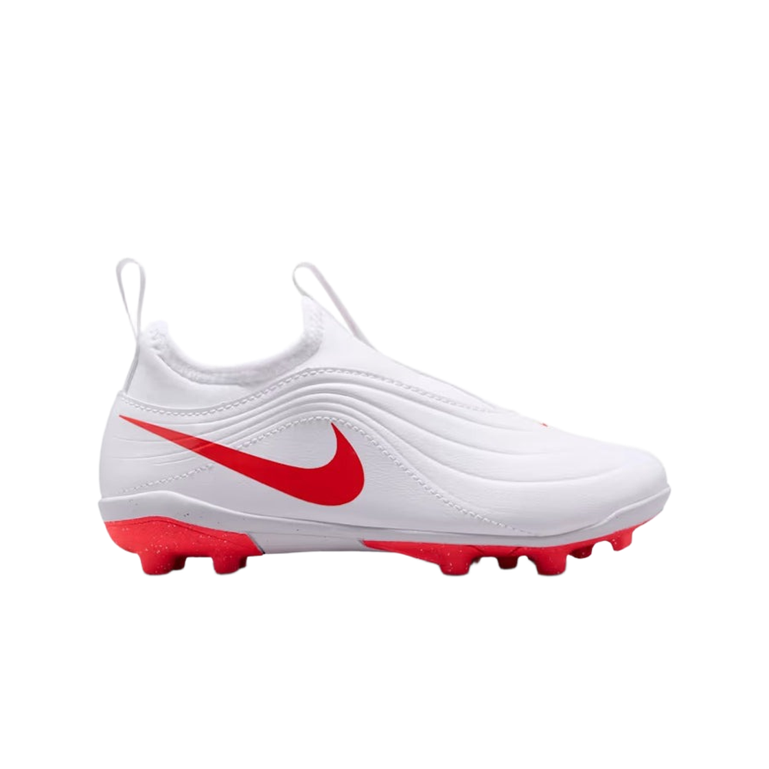 IB5029-100 (PS) Nike Tiempo Maestro Flex FG/MG White Bright Crimson