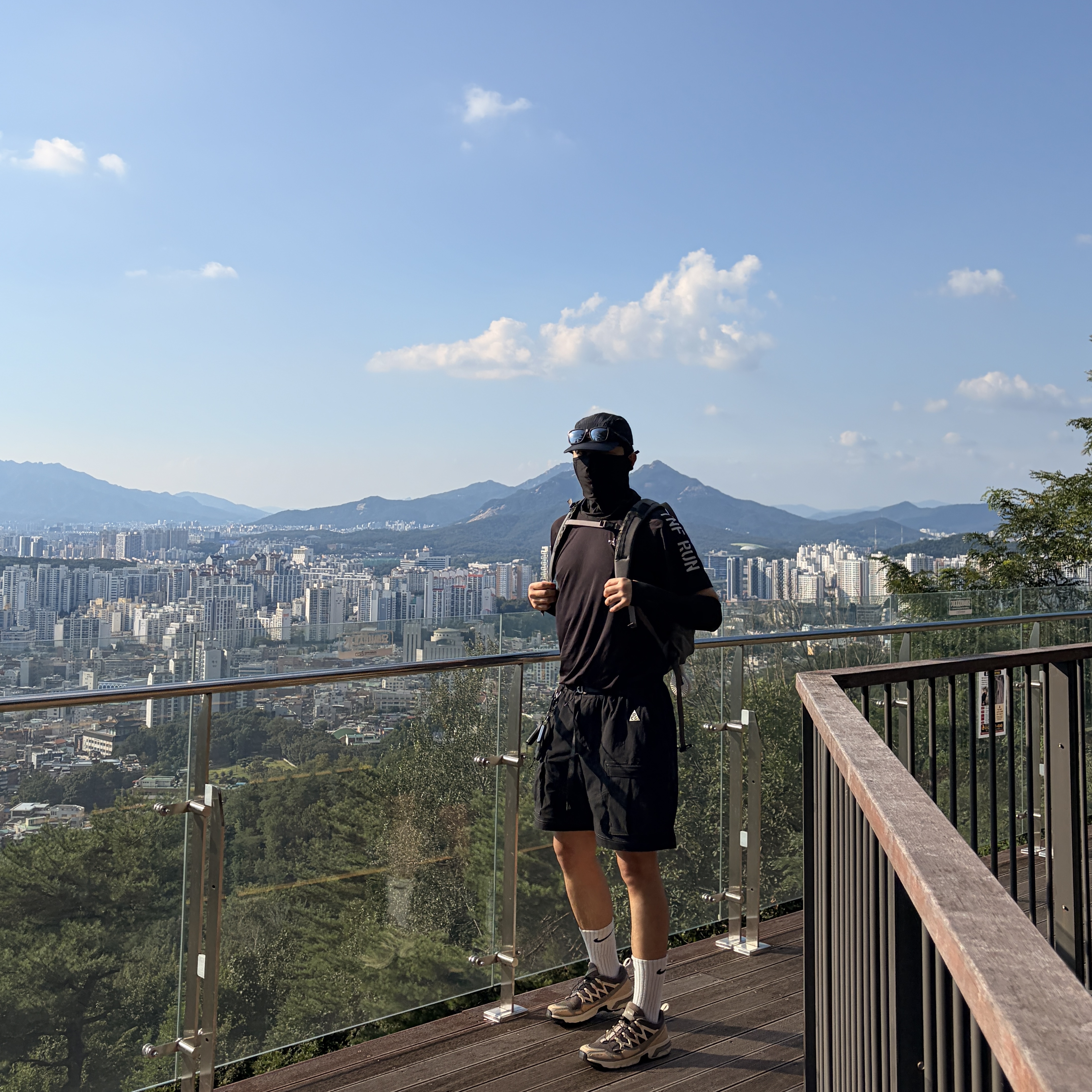 Salomon ACS + OG Falcon Shortbread Hazelnut, Nike ACG Smith Summit Cargo Pants Black Summit White - Asia 착용 스타일 - 1