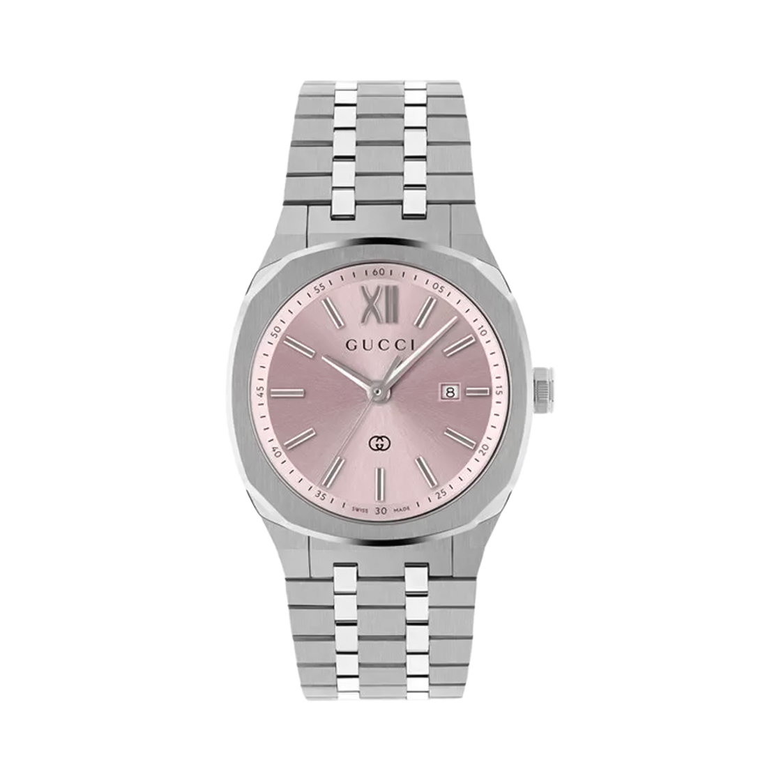YA163509 [20% 쿠폰] (W) Gucci 25H Quartz 30mm Stainless Steel Pink