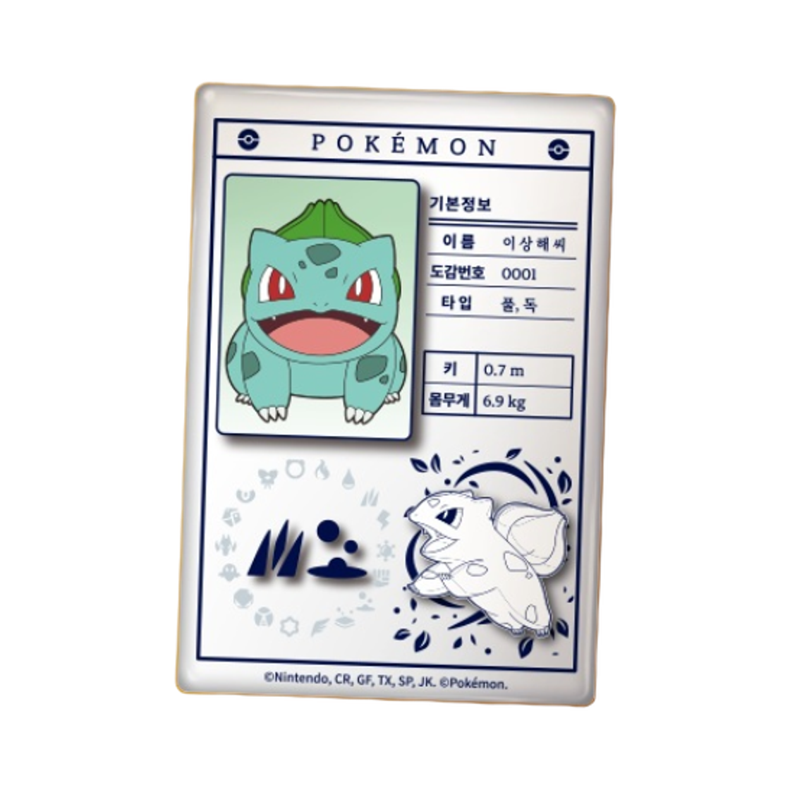 - Pokemon x Lotteria Pokemon Profile Random Magnet Bulbasaur (Opened)