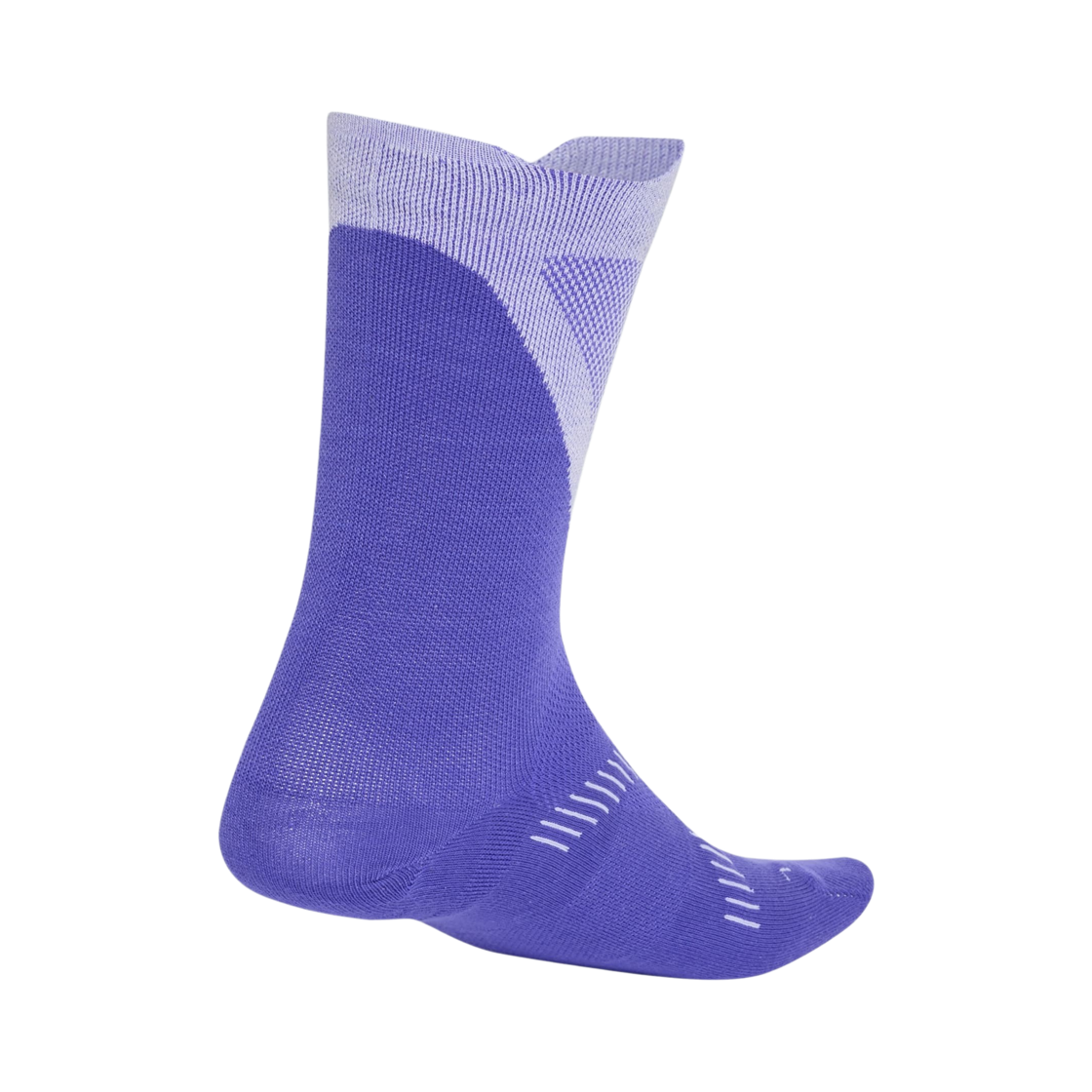 아디다스 러닝 라이트 크루 삭스 솔라 퍼플 화이트(Adidas Running Light Crew Socks Solar Purple White) - 2