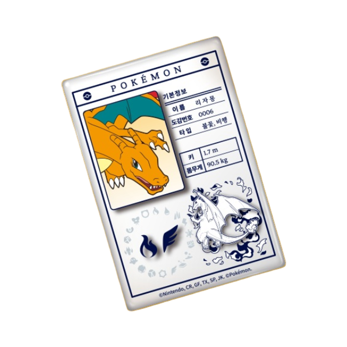 - Pokemon x Lotteria Pokemon Profile Random Magnet Charizard (Opened)