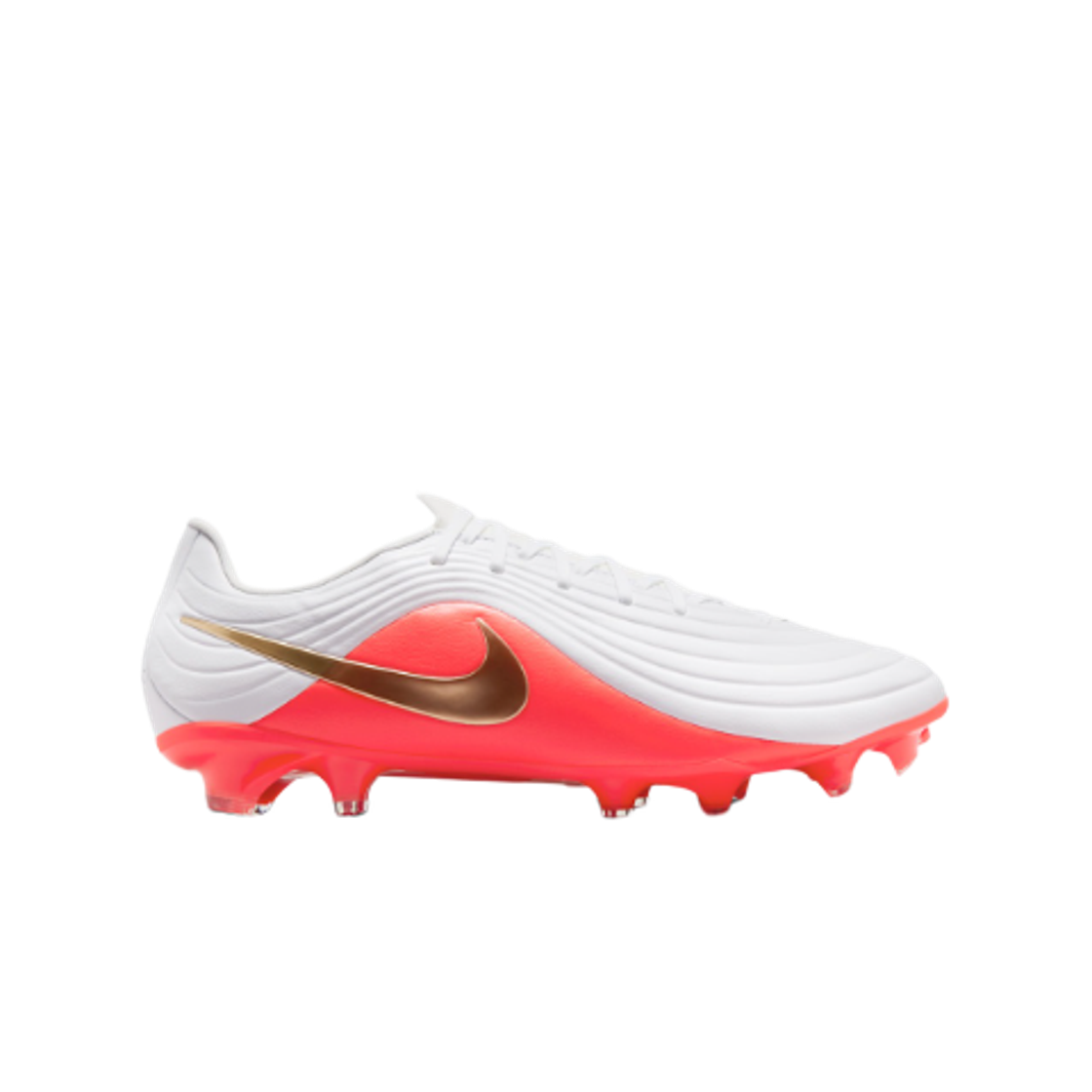 IB1600-101 Nike Tiempo Maestro Academy FG/MG White Bright Crimson