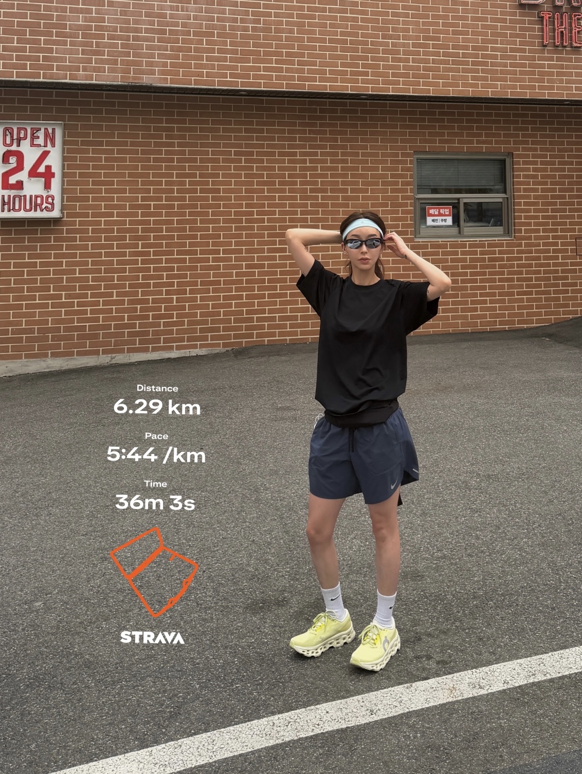On Running Cloudmonster 3 Limelight Seedling, Nike Dri-Fit Challenger 7 Inch Brief Lined Versatile Shorts Thunder Blue Reflective Silver - Asia 착용 스타일 - 6