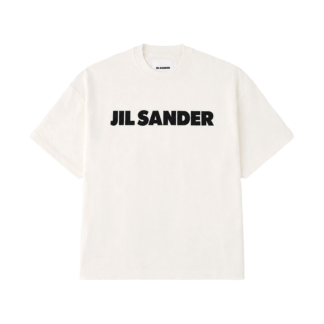 [25% 쿠폰] 질 샌더 로고 티셔츠 내츄럴 - 22FW([25% 쿠폰] Jil Sander Logo T-Shirt Natural - 22FW) - 1