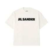 [25% 쿠폰] Jil Sander Logo T-Shirt Natural - 22FW