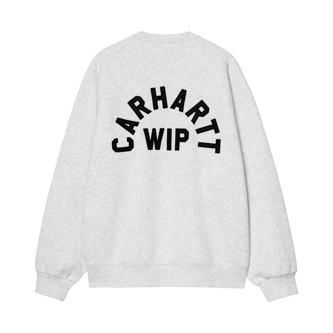 칼하트 WIP 아치 스크립트 스웨트 애쉬 헤더 다크 네이비(Carhartt WIP Arch Script Sweat Ash Heather Dark Navy) - 2