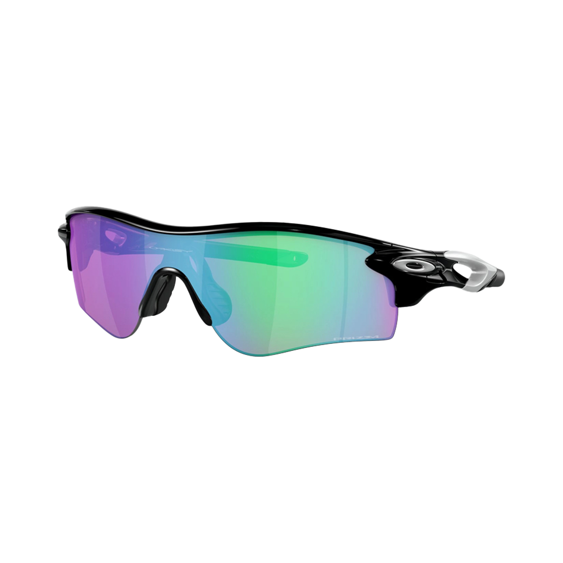 OO9206 2538 [25% 쿠폰] Oakley RadaLock Path Polished Black Frame Prizm Golf Lenses Low Bridge Fit