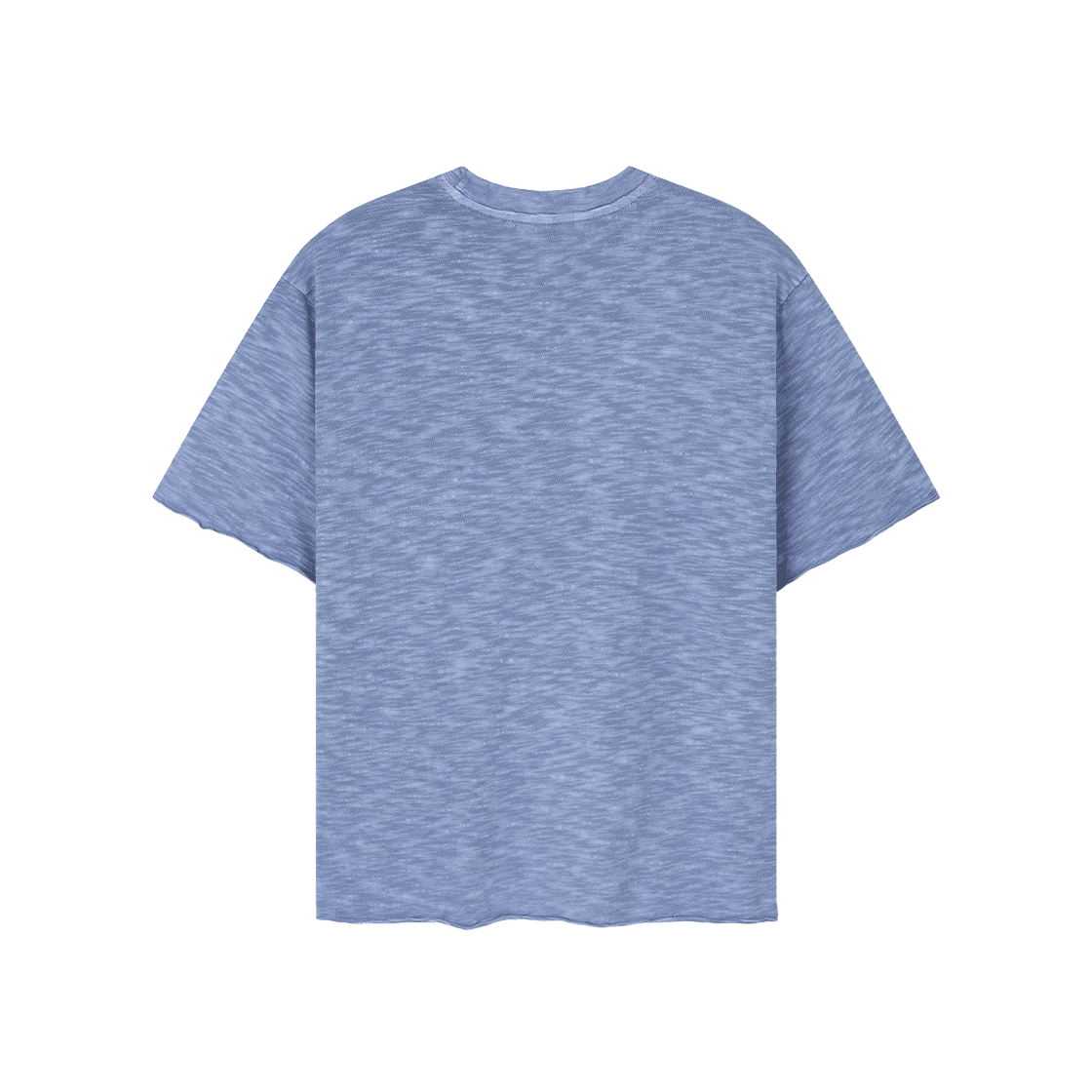 엔드릭스 트레이스 로우 슬럽 티셔츠 스카이 블루(EDLIX Trace Raw Slub T-Shirt Sky Blue) - 2