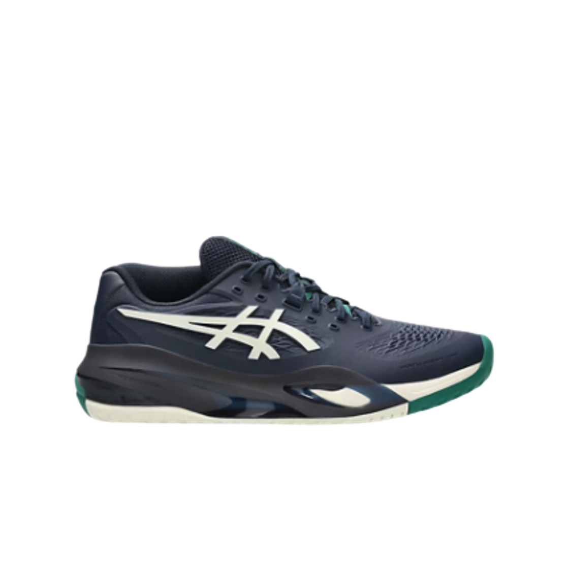 1041A487-400 Asics Gel-Resolution X Midnight Cream - 2E Wide