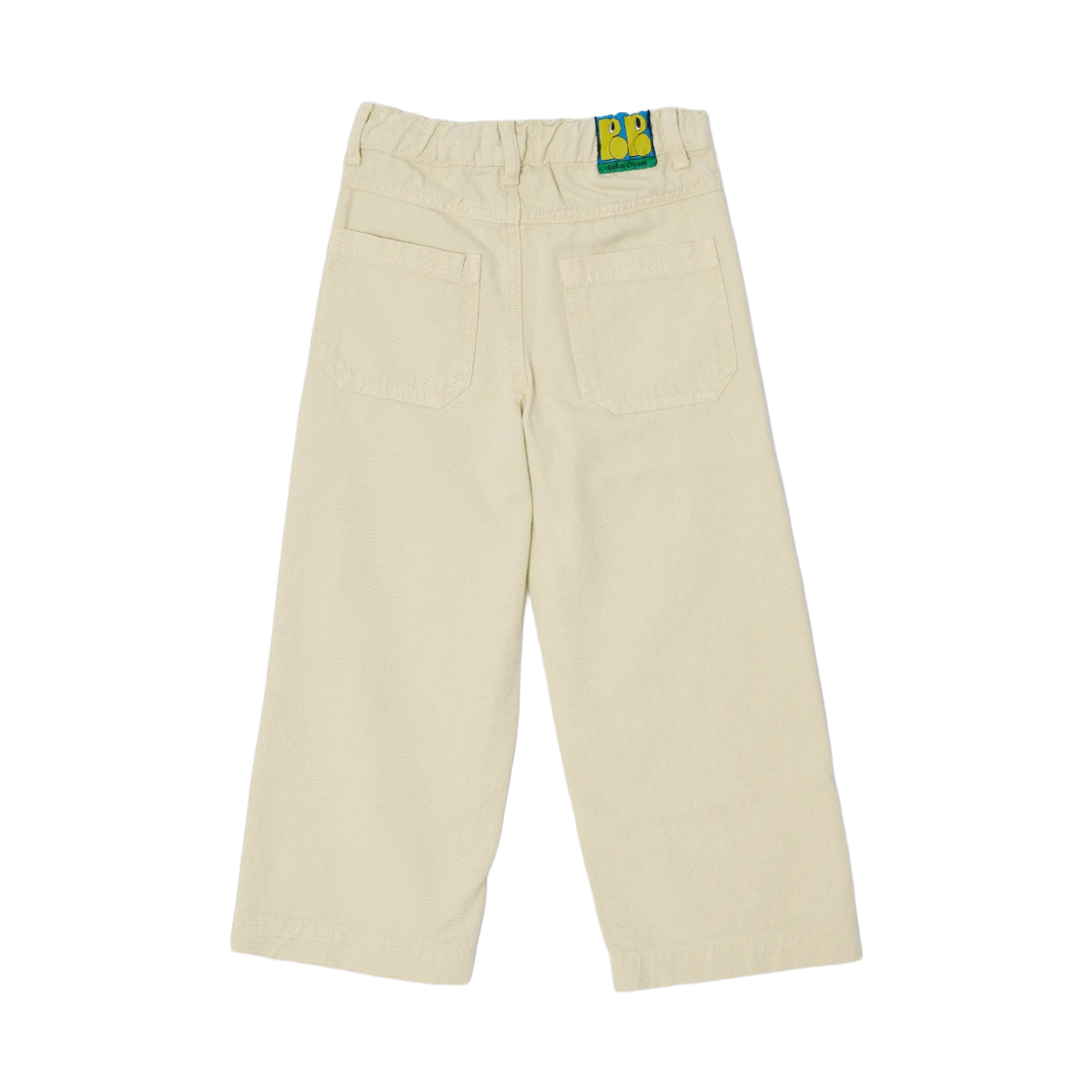 (키즈) 보보쇼즈 에브리데이 고스트 트윌 팬츠 오프 화이트((Kids) Bobo Choses Everyday Ghost Twill Pants Off White) - 2