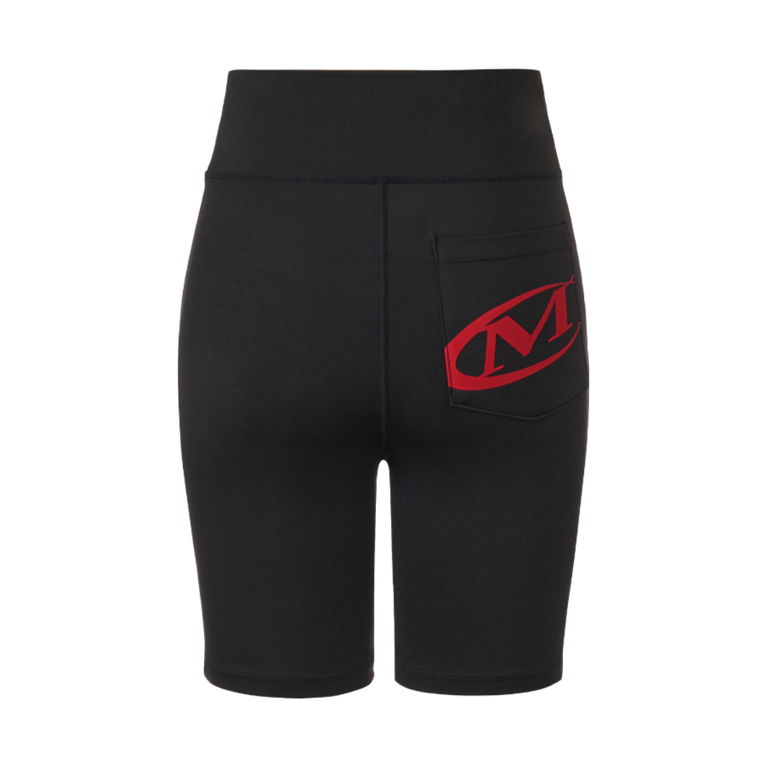 미학 포켓 로고 3.5 바이커 쇼츠 블랙/레드(MIHAK Pocket Logo 3.5 Biker Shorts Black/Red)
