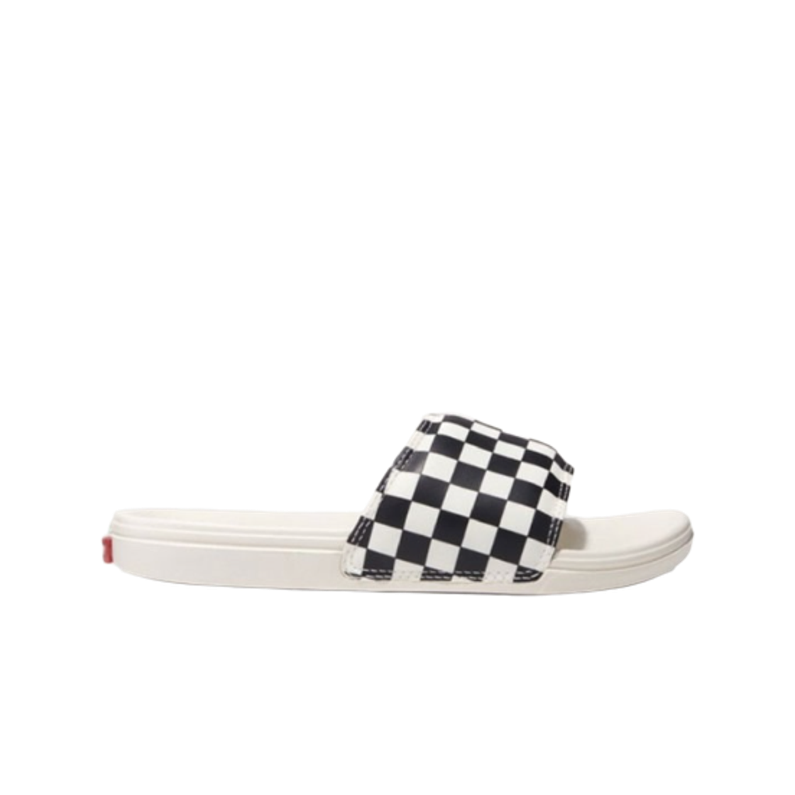 VN0A5HFER6R Vans La Costa Slide-On Checkerboard Black Marshmallow