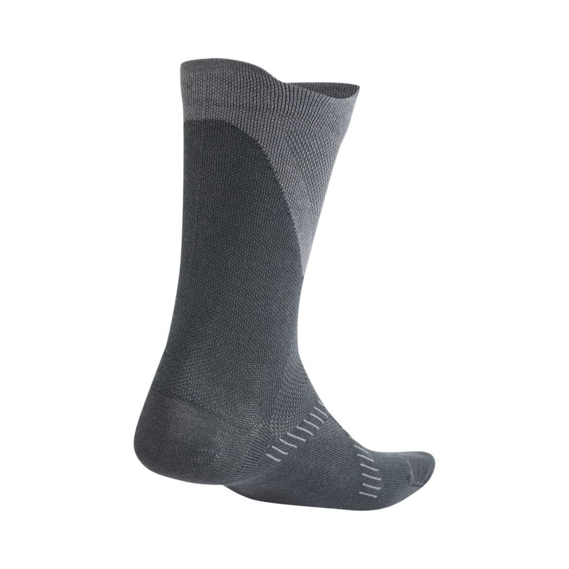 아디다스 러닝 라이트 크루 삭스 카본 그레이 파이브(Adidas Running Light Crew Socks Carbon Grey Five) - 2