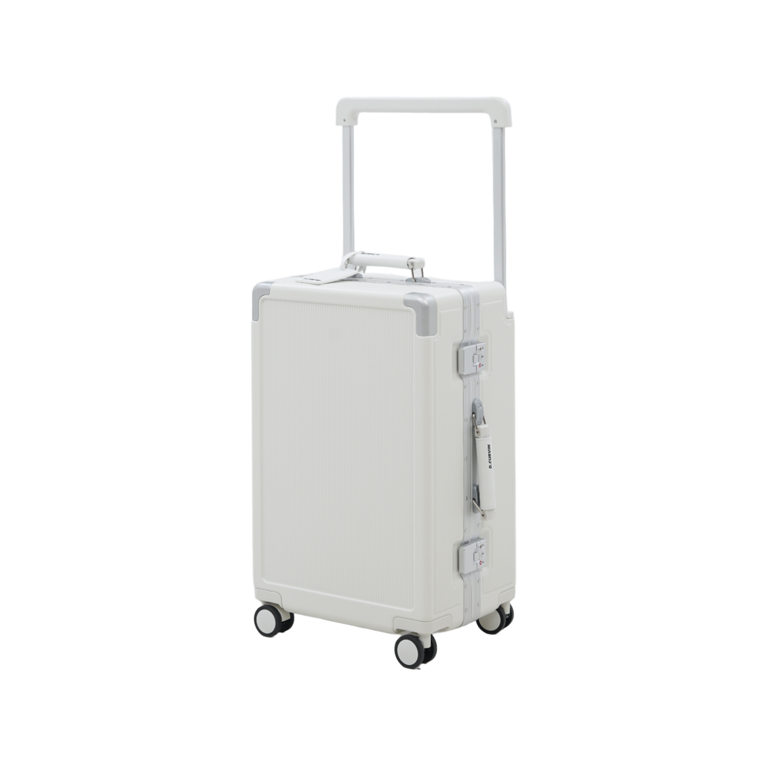 디커빈 엣지 V2 24인치 캐리어 중형 화이트(D.CURVIN Edge V2 24" Medium Check-in Suitcase White)